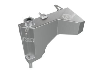 Dodge Hellcat Coolant Expansion Tank - aFe - BladeRunner GT Series - Raw Aluminum - `15-`23