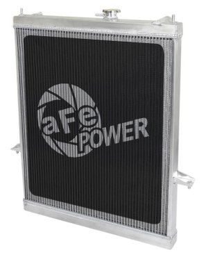 Nissan Patrol Radiator - aFe - BladeRunner Street Series Tube & Fin - Brushed Aluminum - `01-`19