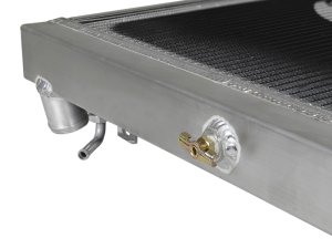 Nissan Patrol Radiator - aFe - BladeRunner Street Series Tube & Fin - Brushed Aluminum - `01-`19