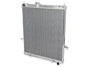 Nissan Patrol Radiator - aFe - BladeRunner Street Series Tube & Fin - Brushed Aluminum - `01-`19