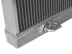 Nissan Patrol Radiator - aFe - BladeRunner Street Series Tube & Fin - Brushed Aluminum - `01-`19