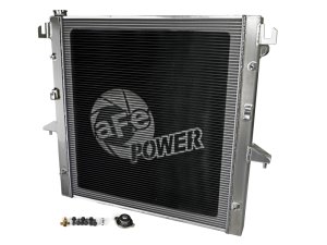 Dodge Diesel Truck Radiator - aFe - BladeRunner Street Series - Brushed Aluminum - `03-`09