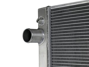 Dodge Diesel Truck Radiator - aFe - BladeRunner Street Series - Brushed Aluminum - `03-`09