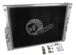 Ford Truck Radiator - aFe - BladeRunner Street Series - Brushed Aluminum - `08-`10