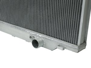 Ford Diesel Trucks Radiator - aFe - BladeRunner Street Series - Brushed Aluminum - `03-`07