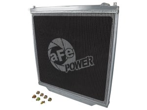 Ford Diesel Trucks Radiator - aFe - BladeRunner Street Series - Brushed Aluminum - `03-`07