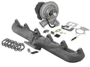 Dodge Diesel Trucks Turbocharger - aFe - BladeRunner w/ Exhaust Manifold - `98-`02