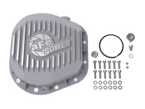 Ford F-250 Rear Differential Cover - aFe - Street Series w/ Machined Fins - Raw - `86-`25