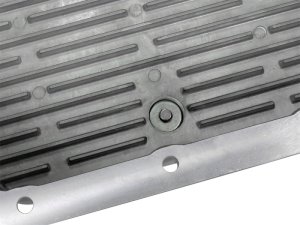 Dodge RAM Transmission Pan - aFe - Street Series w/ Machined Fins - Raw - 2006