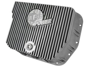 Dodge RAM Transmission Pan - aFe - Street Series w/ Machined Fins - Raw - 2006 Dodge RAM Transmission Pan - aFe - Street Series w/ Machined Fins - Raw - 2006