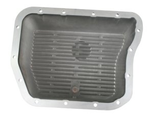 Dodge Diesel Trucks Transmission Pan - aFe - Pro Series, Machined, Deep with Fins - Black - `94-`07