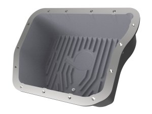 Dodge Diesel Trucks Transmission Pan - aFe - Pro Series, Machined, Deep with Fins - Black - `94-`07