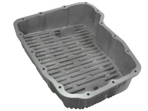 Dodge Diesel Trucks Transmission Pan - aFe - Street Series - Raw - `07-`12