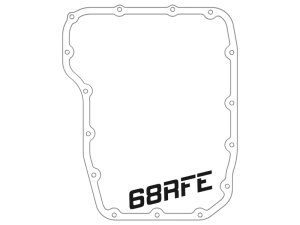 Dodge Diesel Trucks Transmission Pan - aFe - Street Series - Raw - `07-`12