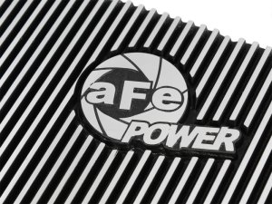 Dodge Diesel Trucks Transmission Pan - aFe - Pro Series, Machined Fins - Black - `07-`12
