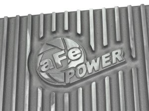 Chevrolet Silverado Transmission Pan Cover - aFe - Street Series - Raw - `01-`19