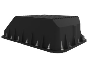 Ford Diesel Trucks Transmission Pan - aFe - Pro Series - Black - `03-`10