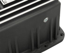 Ford F-150 Transmission Pan - aFe - Pro Series - Black w/ Machined Fins - `09-`14 Ford F-150 Transmission Pan - aFe - Pro Series - Black w/ Machined Fins - `09-`14