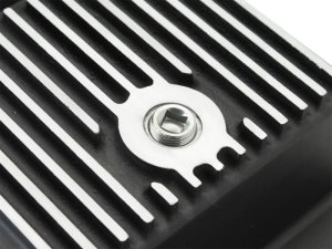 Ford F-150 Transmission Pan - aFe - Pro Series - Black w/ Machined Fins - `09-`14 Ford F-150 Transmission Pan - aFe - Pro Series - Black w/ Machined Fins - `09-`14