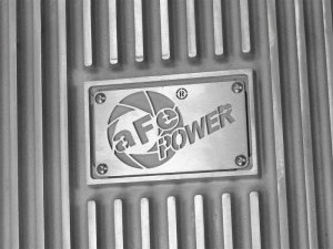 Ford Super Duty Transmission Pan - aFe - Street Series Raw w/ Machined Fins - Raw - `11-`21