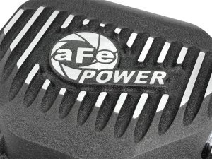RAM 1500 EcoDiesel Rear Differential Cover - aFe - Pro Series - Black Machined - `14-`22