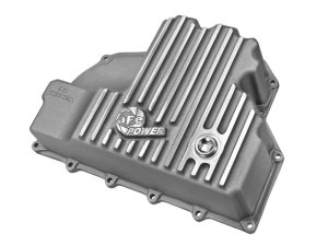 Dodge RAM 1500 Engine Oil Pan - aFe - Street Series with Machined Fins - Raw - `14-`18