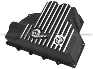 Dodge RAM 1500 Engine Oil Pan - aFe - Street Series with Machined Fins - Raw - `14-`18