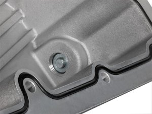 Ford Super Duty F-250 Engine Oil Pan - aFe - Street Series Raw w/ Machined Fins - `11-`17