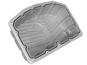Ford Super Duty F-350 Engine Oil Pan - aFe - Street Series Raw w/ Machined Fins - `11-`17