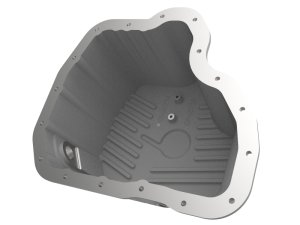 GMC Sierra HD Engine Oil Pan - aFe - Street Series with Machined Fins - Raw - `01-`10 GMC Sierra HD Engine Oil Pan - aFe - Street Series with Machined Fins - Raw - `01-`10