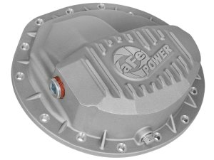 Nissan Titan XD Rear Differential Cover - aFe - Raw with Machined Fins Street Series - `16-`19