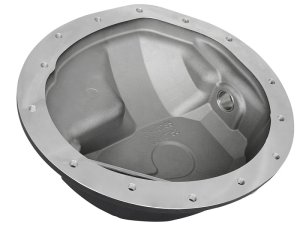 Nissan Titan XD Differential Cover - Rear - aFe - Pro Series w/Machined Fins - Black - `16-`17