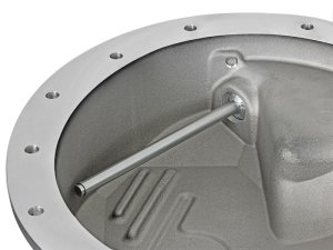Nissan Titan XD Differential Cover - Rear - aFe - Pro Series w/Machined Fins - Black - `16-`17