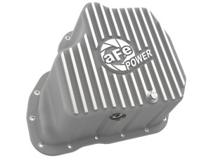 Chevrolet Silverado 3500HD Engine Oil Pan - aFe - Street Series - Raw - `11-`16