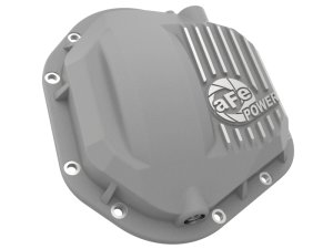 Ford F-350 Differential Cover - Front - aFe - Street Series Dana 60 w/ Machined Fins - Raw - `99-`23