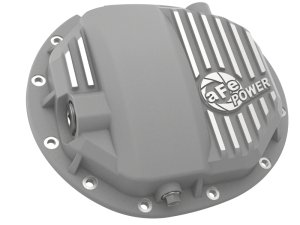 Chevrolet Silverado Rear Differential Cover - aFe - Street Series AAM 9.5/9.76 Machined Fins - Raw - `14-`19