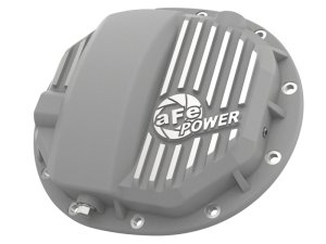 Chevrolet Silverado Rear Differential Cover - aFe - Street Series AAM 9.5/9.76 Machined Fins - Raw - `14-`19
