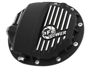 GMC Sierra 1500 Differential Cover - Rear - aFe - Pro Series AAM 9.5/9.76 w/ Machined Fins - Black - `14-`23
