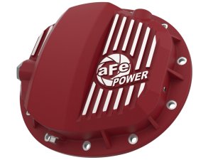 GMC Silverado Differential Cover - Rear - aFe - Pro Series GMCH 9.5 - Red - `19-`24