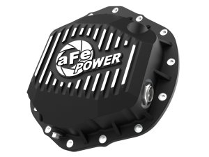 Ram 3500 Rear Differential Cover - aFe - Street Series w/ Machined Fins - Black - `19-`20