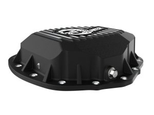 Dodge Ram 3500 Differential Cover - Rear - aFe - Pro Series - Black w/ Machined Fins - `19-`23