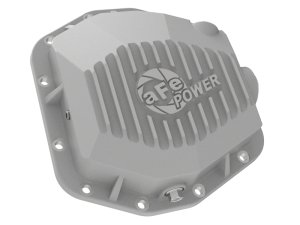 Ford Ranger Differential Cover - Rear - aFe - Street Series Raw w/ Machined Fins - Raw - `19-`23