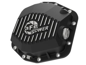Ford Ranger Differential Cover - Rear - aFe - Pro Series with Machined Fins - Black - `19-`23