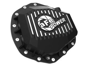 Chevrolet Silverado 2500 HD Rear Differential Cover - aFe - Pro Series w/ Machined Fins - Black - `20-`23