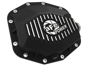 RAM 1500 RHO Rear Differential Cover - aFe - Pro Series - Black w/ Machined Fins - 2025+