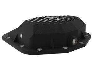 RAM 1500 TRX Rear Differential Cover - aFe - Pro Series - Black w/ Machined Fins - `21-`22
