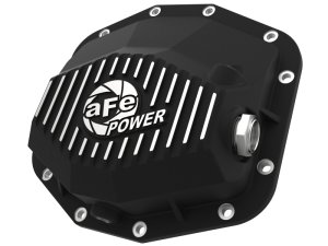 RAM 1500 TRX Rear Differential Cover - aFe - Pro Series - Black w/ Machined Fins - `21-`22