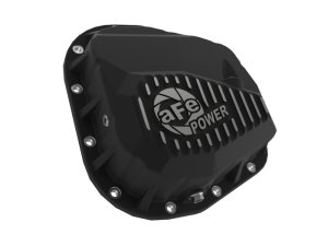 Ford Raptor Rear Differential Cover - aFe - Pro Series Black w/ Machined Fins - Black - `97-`23