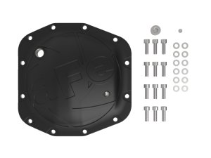 Jeep Gladiator Differential Cover - Front - aFe - Pro Series, Dana M210 - Black - `20-`25