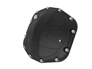 Jeep Wrangler Differential Cover - Rear - aFe - Pro Series - Black - `18-`25